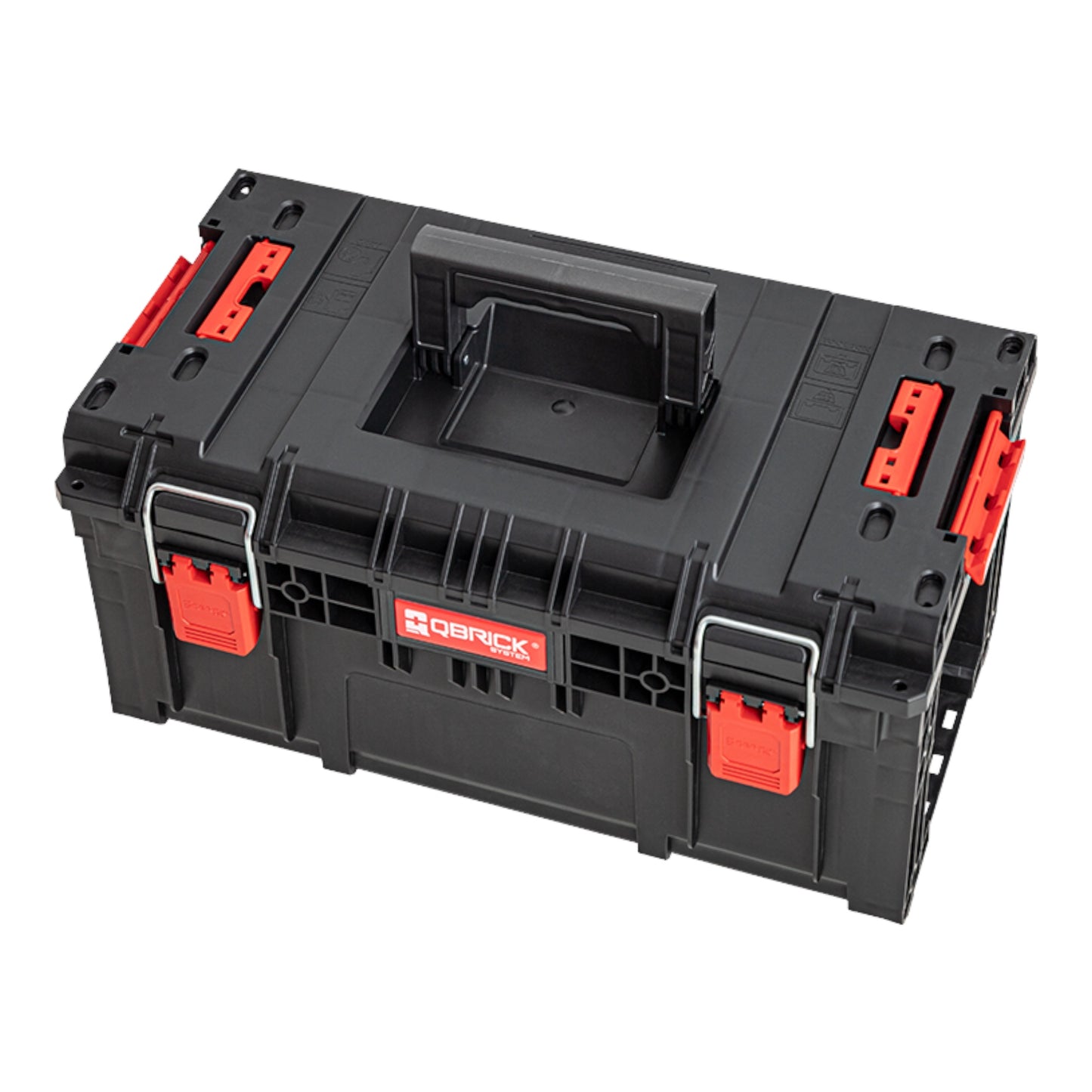 Qbrick System PRIME Toolbox 250 Vario stapelbar 535 x 327 x 271 mm 28l IP66 mit 3 Trennwänden