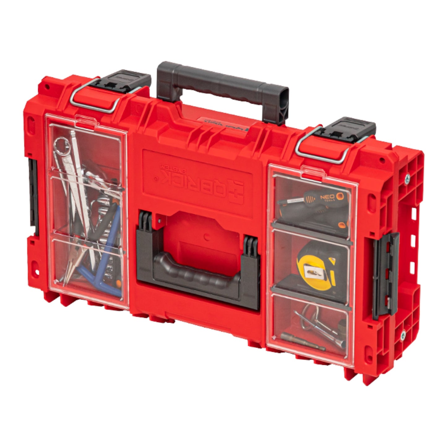 Qbrick System PRIME Toolbox 150 Profi RED ULTRA HD Custom stapelbar 535 x 327 x 141 mm 13,5 l IP66