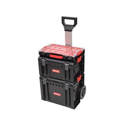 Qbrick System PRO Set 2 chariot à outils + PRO Cart 2.0 + PRO Toolbox 2.0 + PRO Organizer 100 450 x 390 x 690 mm 52 l IP54