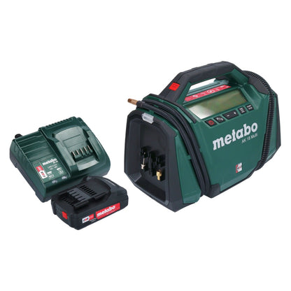 Compresseur Metabo AK 18 Multi batterie 18 V 11 bar + 1x batterie 2,0 Ah + chargeur