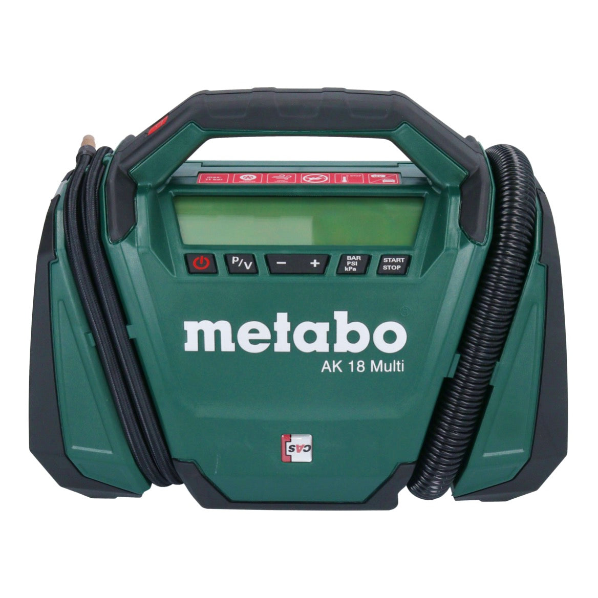 Metabo AK 18 Multi Akku Kompressor 18 V 11 bar + 1x Akku 2,0 Ah + Ladegerät