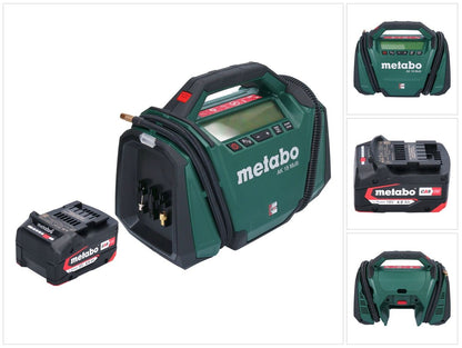 Compresseur Metabo AK 18 Multi batterie 18 V 11 bar + 1x batterie 4,0 Ah - sans chargeur