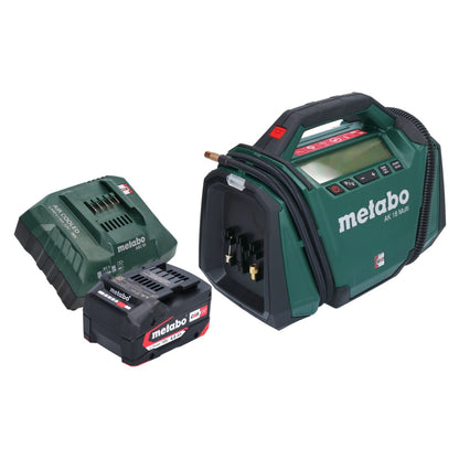 Compresseur Metabo AK 18 Multi batterie 18 V 11 bar + 1x batterie 4,0 Ah + chargeur