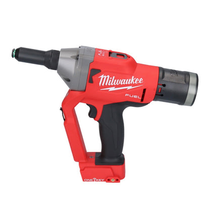 Riveteuse aveugle sur batterie Milwaukee M18 ONEFPRT-201X 18 V 20 kN sans balais + 1x batterie 2,0 Ah + chargeur + boîtier HD