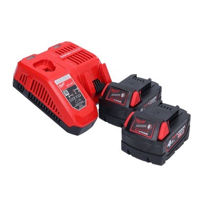 Milwaukee M18 ONEFPRT-402X Akku Blindnietgerät 18 V 20 kN Brushless + 2x Akku 4,0 Ah + Ladegerät + HD Box