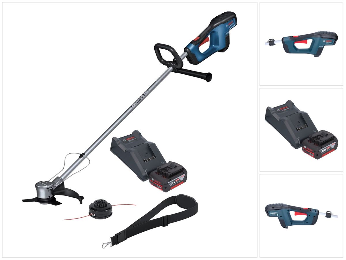 Bosch GFR 18V-23 Professional Akku Freischneider 18 V 230 mm Brushless + 1x Akku 4,0 Ah + Ladegerät