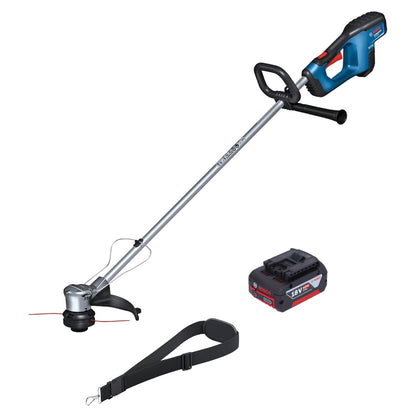 Bosch GRT 18V-33 Professional Akku Rasentrimmer 18 V 330 mm Brushless + 1x Akku 4,0 Ah - ohne Ladegerät