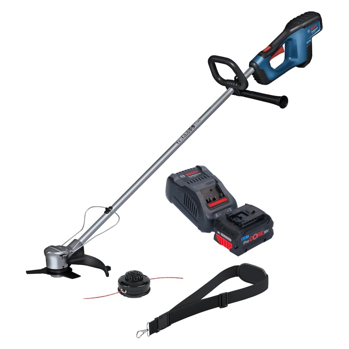 Bosch GFR 18V-23 Professional Akku Freischneider 18 V 230 mm Brushless + 1x ProCORE Akku 8,0 Ah + Ladegerät