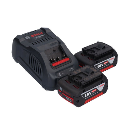 Souffleur à batterie Bosch GBL 18V-750 Professional 18 V BITURBO brushless + 2x batteries 5,0 Ah + chargeur