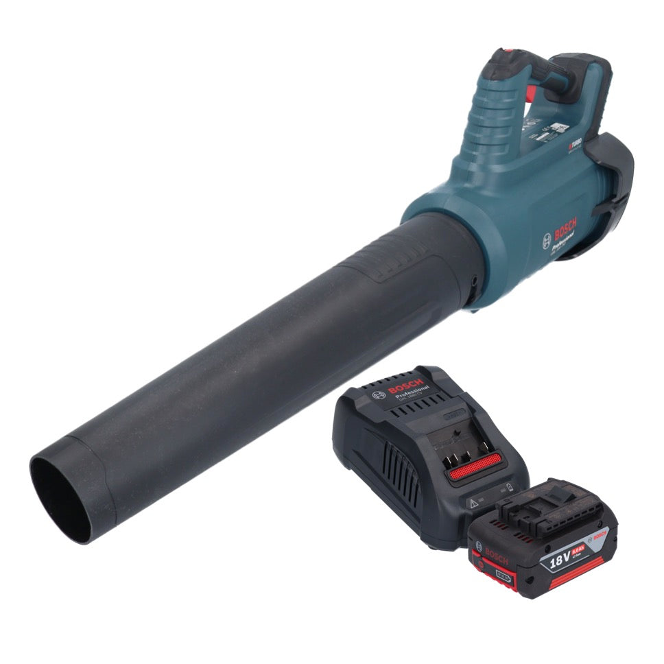 Bosch GBL 18V-750 Professional Akku Gebläse 18 V BITURBO Brushless + 1x Akku 6,0 Ah + Ladegerät