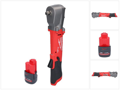 Clé à chocs angulaire sur batterie Milwaukee M12 FRAIWF12-251 12 V 1/2" 270 Nm brushless + 1x batterie 2,5 Ah - sans chargeur