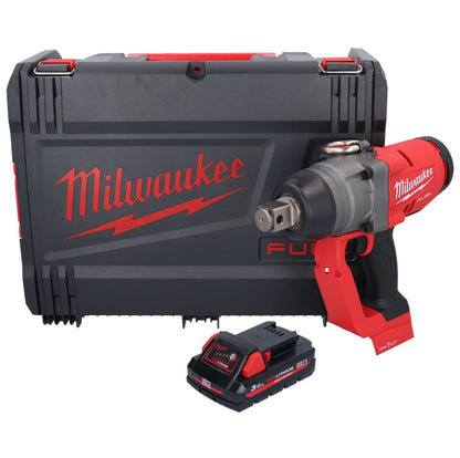 Milwaukee M18 ONEFHIWF1-301X Akku Schlagschrauber 18 V 2033 Nm 1″ Brushless + 1x Akku 3,0 Ah + HD Box - ohne Ladegerät