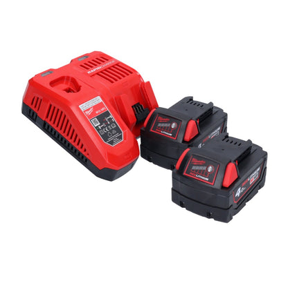 Clé à chocs sans fil Milwaukee M18 ONEFHIWF1-402X 18 V 2033 Nm 1″ brushless + 2x batterie 4,0 Ah + chargeur + boîtier HD