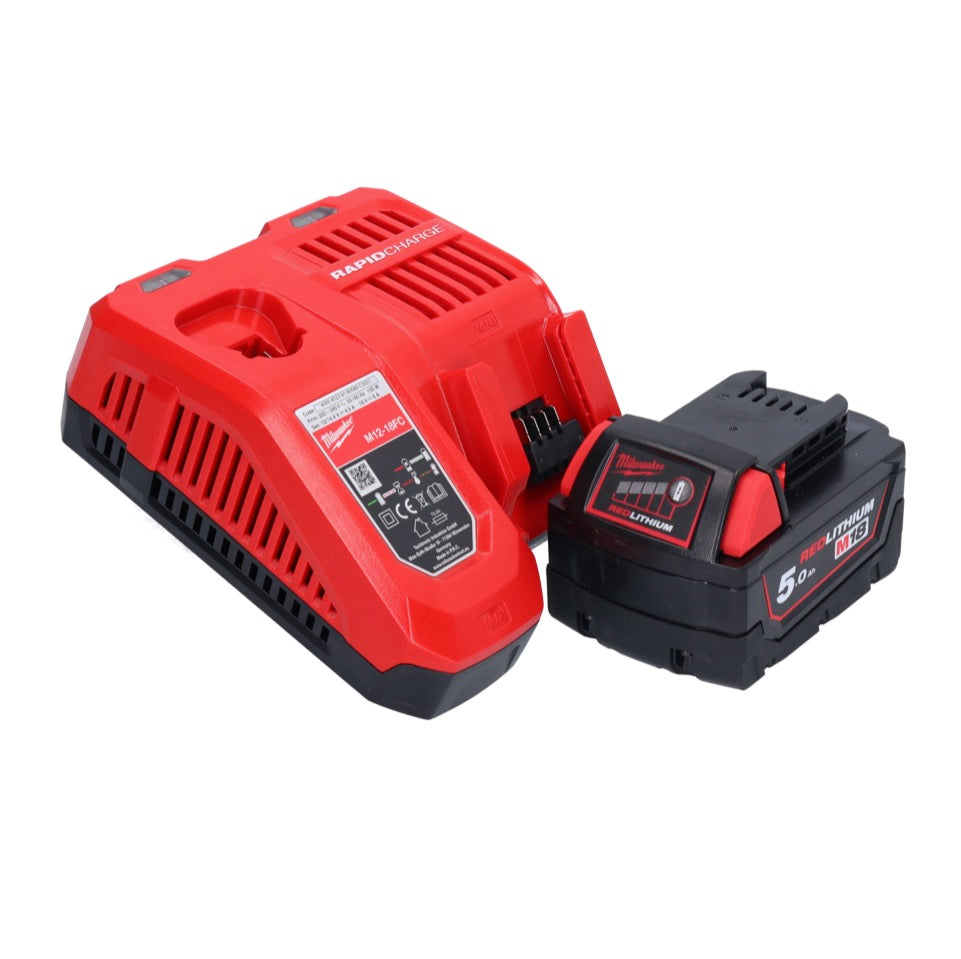 Milwaukee M18 ONEFHIWF1-501X Akku Schlagschrauber 18 V 2033 Nm 1″ Brushless + 1x Akku 5,0 Ah + Ladegerät + HD Box