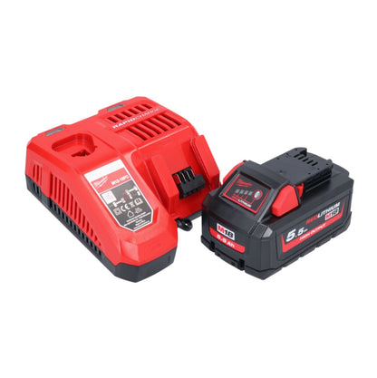 Clé à chocs sans fil Milwaukee M18 ONEFHIWF1-551X 18 V 2033 Nm 1″ brushless + 1x batterie 5,5 Ah + chargeur + boîtier HD