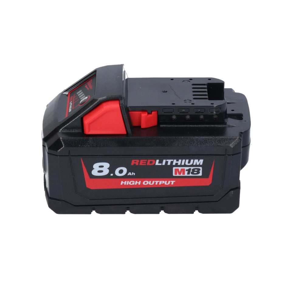 Milwaukee M18 ONEFHIWF1-801X Akku Schlagschrauber 18 V 2033 Nm 1″ Brushless + 1x Akku 8,0 Ah + HD Box - ohne Ladegerät