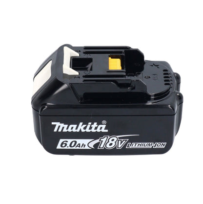 Makita DBO 381 G1U ponceuse orbitale sur batterie 18 V 93 x 185 mm sans balais + 1x batterie 6,0 Ah - sans chargeur