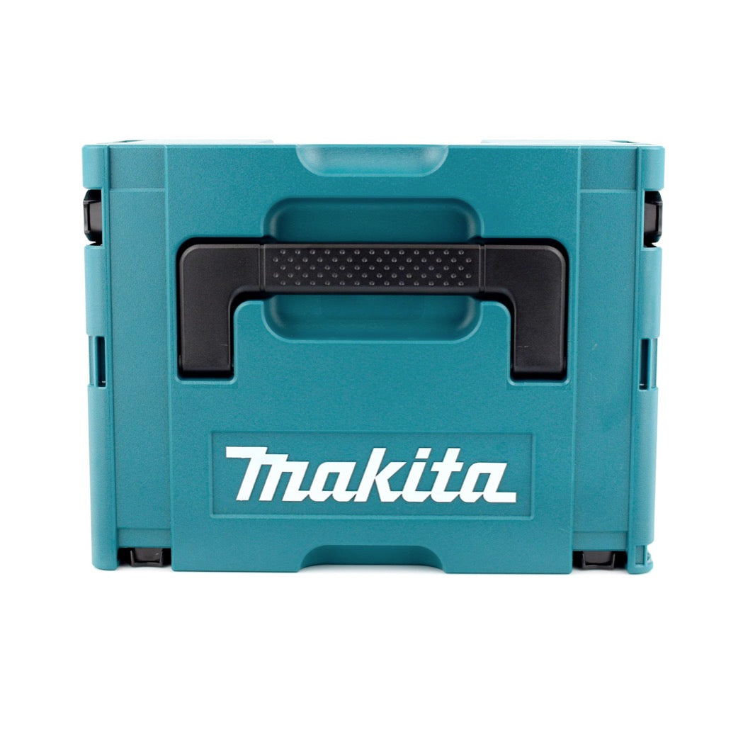 Makita DBO 381 RF1JU ponceuse orbitale sur batterie 18 V 93 x 185 mm sans balais + 1x batterie 3,0 Ah + chargeur + Makpac