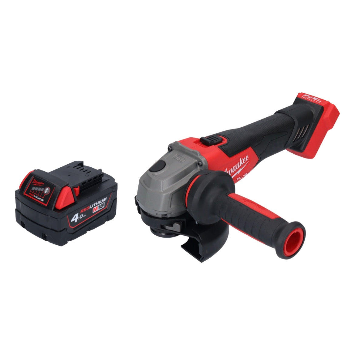 Meuleuse d'angle sur batterie Milwaukee M18 FSAG125X-401 18 V 125 mm sans balais + 1x batterie 4,0 Ah - sans chargeur