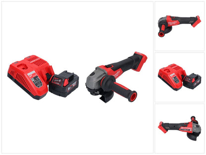 Meuleuse d'angle sur batterie Milwaukee M18 FSAG125X-501 18 V 125 mm sans balais + 1x batterie 5,0 Ah + chargeur