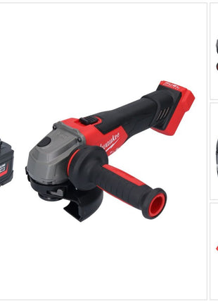 Milwaukee M18 FSAG125X-551 Akku Winkelschleifer 18 V 125 mm Brushless + 1x Akku 5,5 Ah - ohne Ladegerät