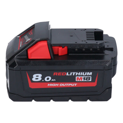 Meuleuse d'angle sur batterie Milwaukee M18 FSAG125X-801 18 V 125 mm sans balais + 1x batterie 8,0 Ah - sans chargeur