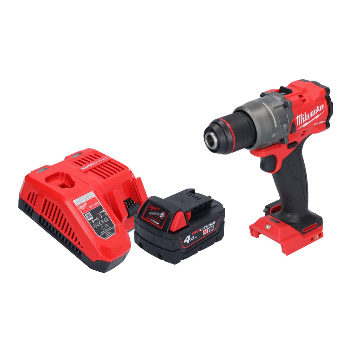 Perceuse à percussion sans fil Milwaukee M18 FPD3-401 18 V 158 Nm sans balai + 1x batterie 4,0 Ah + chargeur