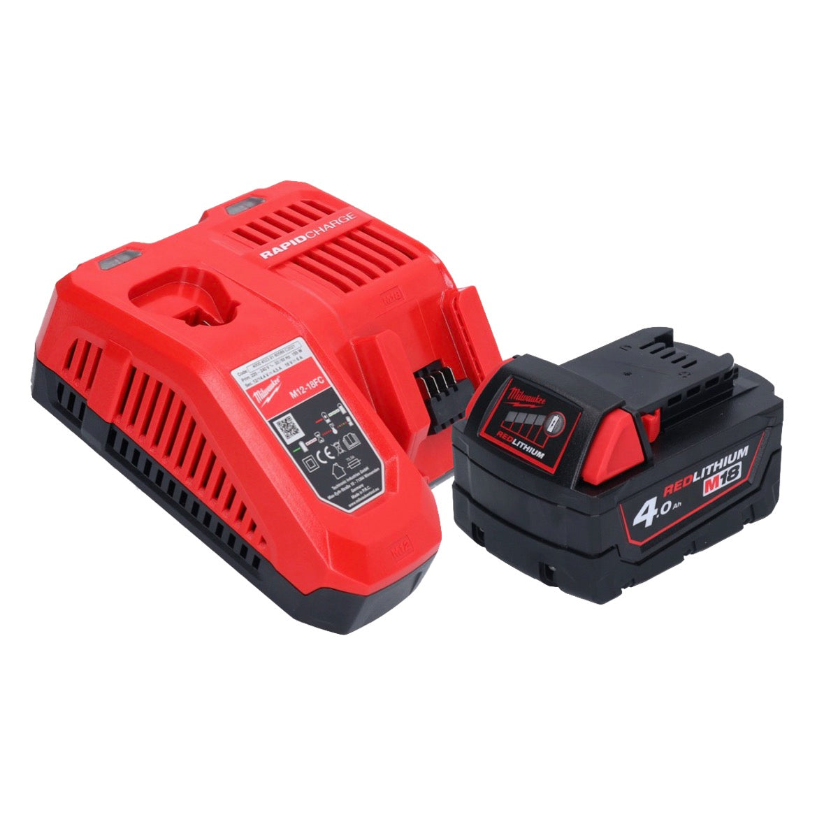 Milwaukee M18 FPD3-401 Akku Schlagbohrschrauber 18 V 158 Nm Brushless + 1x Akku 4,0 Ah + Ladegerät