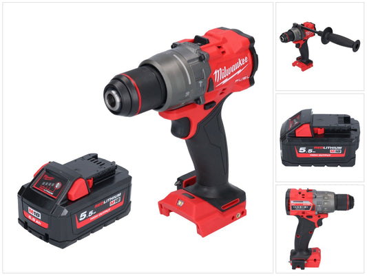 Perceuse à percussion sans fil Milwaukee M18 FPD3-551 18 V 158 Nm sans balais + 1x batterie 5,5 Ah - sans chargeur