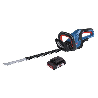 Bosch GHE 18V-60 Professional Akku Heckenschere 18 V 60 cm Brushless + 1x Akku 2,0 Ah - ohne Ladegerät