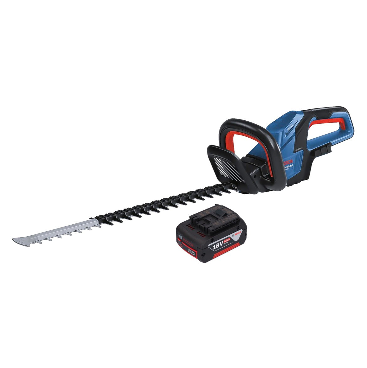 Bosch GHE 18V 60 Professional Akku Heckenschere 18 V 60 cm Brushless 1x Akku 5 0 Ah ohne Ladeger t