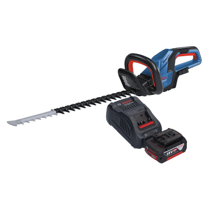 Bosch GHE 18V-60 Professional Akku Heckenschere 18 V 60 cm Brushless + 1x Akku 5,0 Ah + Ladegerät