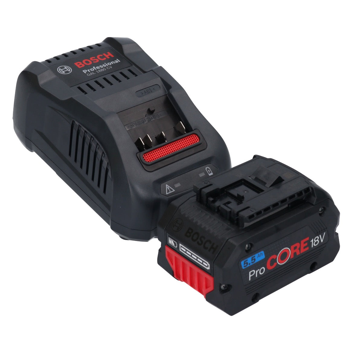 Taille-haie à batterie Bosch GHE 18V-60 Professional 18 V 60 cm sans balai + 1x batterie ProCORE 5,5 Ah + chargeur