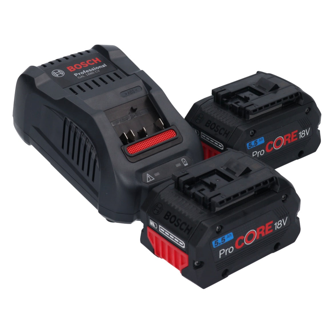 Taille-haie à batterie Bosch GHE 18V-60 Professional 18 V 60 cm sans balai + 2x batterie ProCORE 5,5 Ah + chargeur