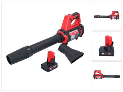 Souffleur sur batterie Milwaukee M12 BBL-601 12 V + 1x batterie 6,0 Ah - sans chargeur