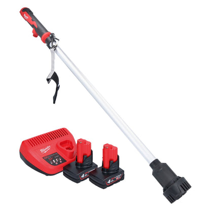 Milwaukee M12 BSWP-402 Akku Transferpumpe 12 V 34 l/min + 2x Akku 4,0 Ah + Ladegerät