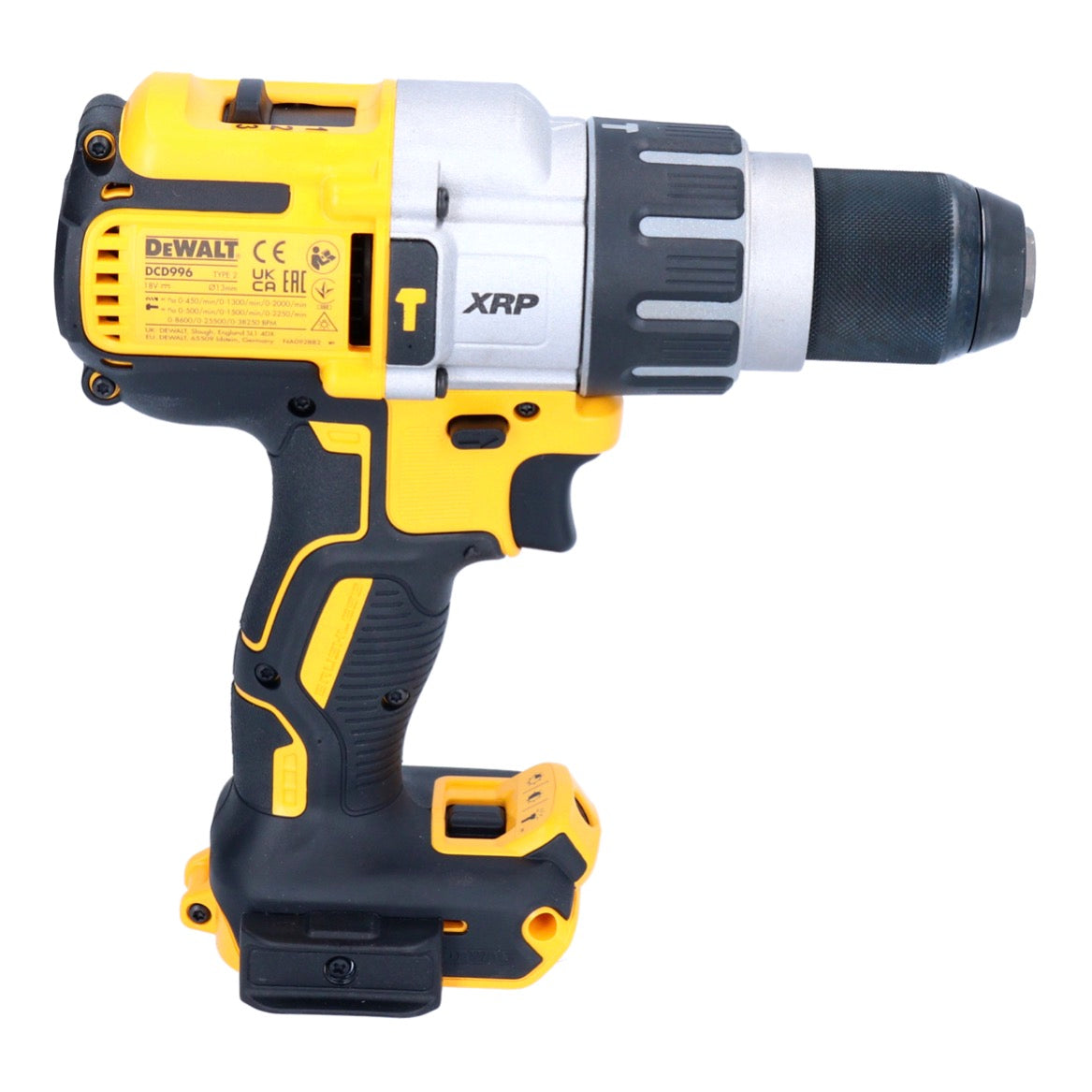 Perceuse à percussion sans fil DeWalt DCD 996 N 18 V 95 Nm sans balais + 1x batterie 1,7 Ah - sans chargeur