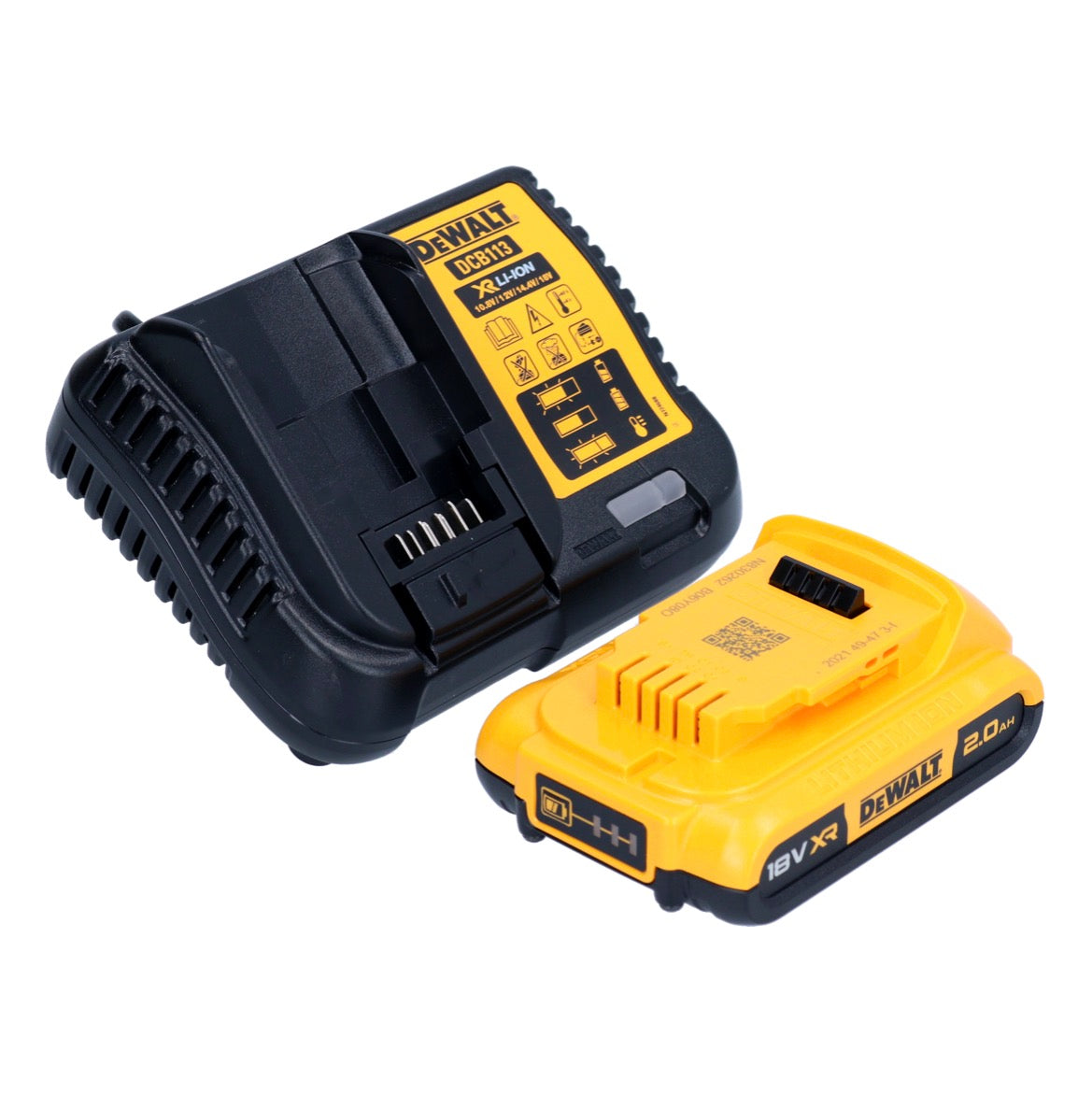 Perceuse à percussion sans fil DeWalt DCD 996 D1 18 V 95 Nm sans balais + 1 batterie 2,0 Ah + chargeur