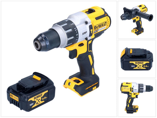 Perceuse à percussion sans fil DeWalt DCD 996 N 18 V 95 Nm sans balai + 1x batterie 4,0 Ah - sans chargeur