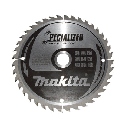 Makita CCF16540E SPECIALIZED Sägeblatt 165 x 20 mm 40 Zähne für Holz ( B-32954 )