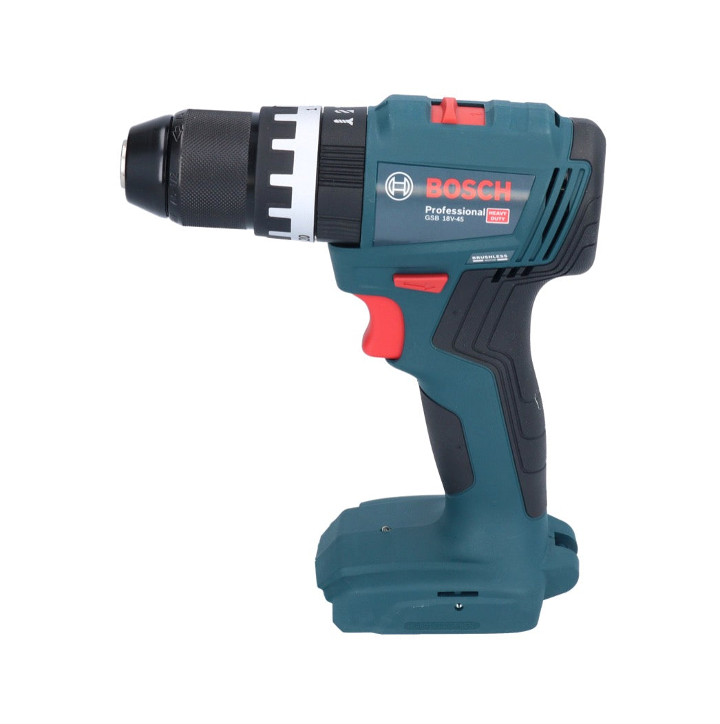 Bosch GSB 18V-45 Professional Akku Schlagbohrschrauber 18 V 45 Nm Brushless + 1x Akku 4,0 Ah + Ladegerät + L-Case