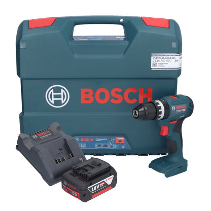 Bosch GSB 18V-45 Professional perceuse à percussion sans fil 18 V 45 Nm sans balais + 1x batterie 5,0 Ah + chargeur + mallette en L