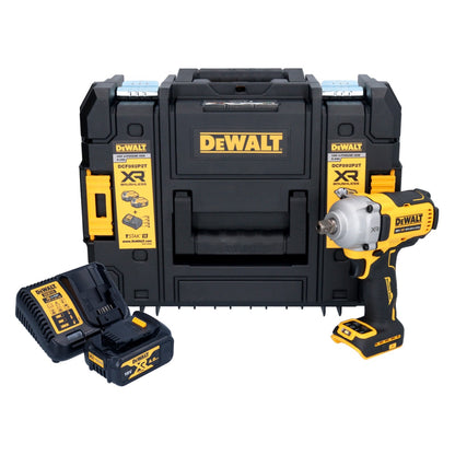 Clé à chocs sans fil DeWalt DCF 892 M1T 18 V 813 Nm 1/2" sans balai + 1x batterie 4,0 Ah + chargeur + TSTAK