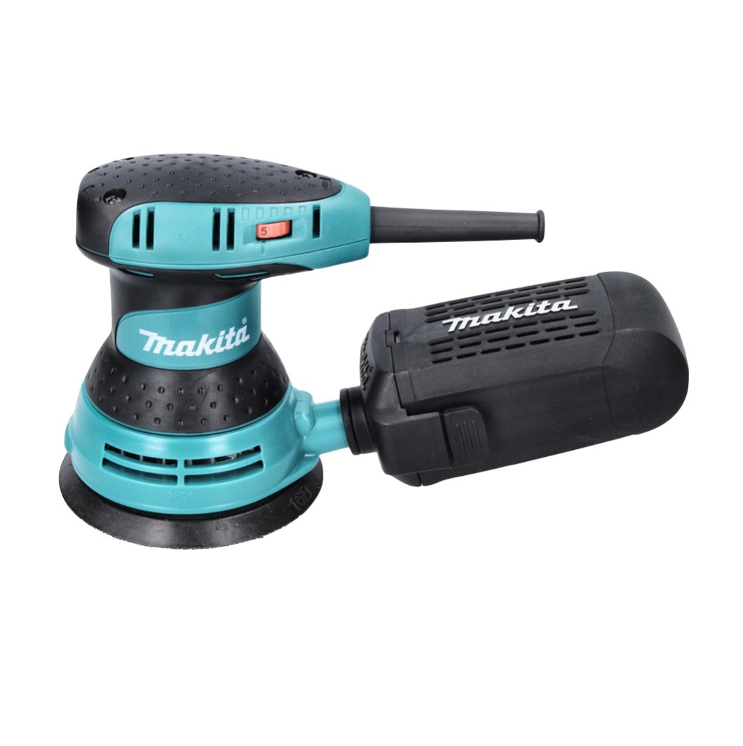 Makita BO 5031 Exzenterschleifer 300 Watt 125 mm + 50x Schleifpapier K80