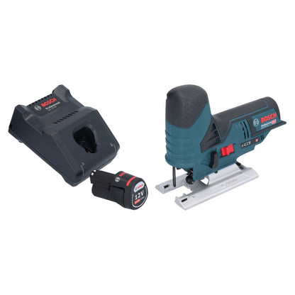 Bosch GST 12V-70 Professional Akku Stichsäge 12 V 70 mm + 1x Akku 2,0 Ah + Ladegerät