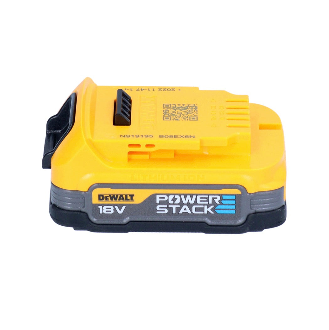 Kit de démarrage de batterie DeWalt DCB 1104 E2 12 V / 18 V 2x batterie Powerstack 1,7 Ah + chargeur DCB 1104