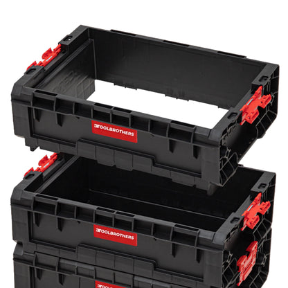 Toolbrothers RHINO L Werkzeug Box EXTENDER ECO stapelbar 450 x 310 x 151 mm 9 l