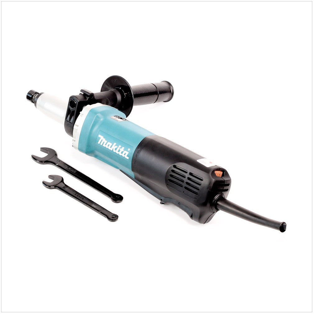 Makita GD 0801 C Geradschleifer mit Paddelschalter und 750 W - Toolbrothers