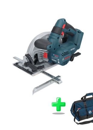 Bosch GKS 18V-57-2 Professional Akku Handkreissäge 18 V 165 mm Brushless ( 06016C1200 ) + Bosch Professional Handwerkertasche