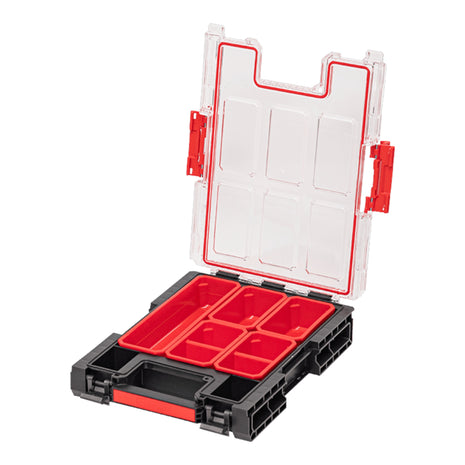 Toolbrothers RHINO XXL Organizer ECO Höhe M Boxen 365 x 265 x 77 mm 2,5 l IP 66 mit 5 Inlays